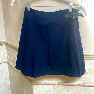 Zara wool and polyester mini skirt